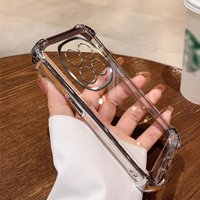 Clear Transparent Shockproof Plating Silicone Case For Xiaomi Redmi Note 15 Pro Plus 4G 5G Soft Back Cover