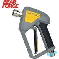 BEAR FORCE Pressure Washer Spray Water Gun with M22-14mm Inlet Male Swivel & 1/4” Quick Connector for Nozzles, Wand, Foam Cannon