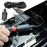 Car Plug Socket 1pc 5V 2A USB To 12V USB Male To Female Lighter Adapter Converter Car Electronics Accessories