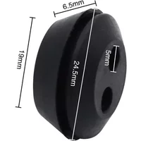 Fuel Tank Rubber Grommet 2 Holes Hedge Trimmer Outdoor Power Equipment Replacement Seal Grommet String Trimmer Parts