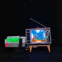 LED Light Set For 71374 Nintendo Entertainment System MOC Lighting Kit (NOT Include The Model Bricks)