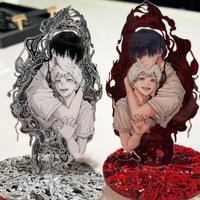Collection Acrylic Stand The Summer Hikaru Died Cartoon Anime Mikado Hikaru Desktop Ornaments Decorate Model Birthday Gifts