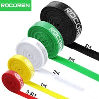 Rocoren Cable Organizer Tearable Wire Winder Ties USB Cable Management Charger Protector For Phone Mouse Earphone Cable Holder
