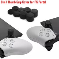 8 in 1 Silicone Thumb Grips Joystick Cap Analog Stick Cover for PS5 Portal Protection Game Accessories