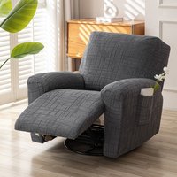 Recliner Sofa Cover Lazy Chair Cushion Cover Stretch Spandex Couch Slipcovers Non Slip Armchair Slipcovers 1/2/3 Seater