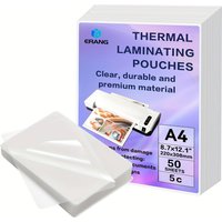 30/50/100 Sheets A4 5C Thermal Laminating Film For Photo/Files/Card/Picture Lamination Pouch Laminator Cold Hot Laminator Film