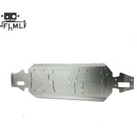 5mm Alloy Bottom Chassis Fit for 1/5 Losi 5ive-t Rovan LT King Motor X2