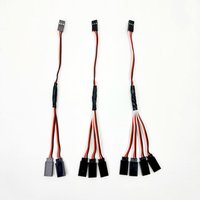 1PCS 20cm RC Servo Extension Cable 1to2 1to3 1 to 4 for Futaba JR Male to Female RC Model