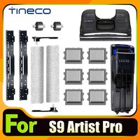 Original Accessories For Tineco FLOOR ONE S9 Artist Pro Wet Dry Vacuum Cleaner Water Tank Brush Roller And HEPA Filter Parts