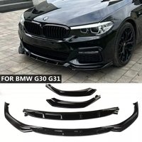 Do BMW serii 5 G30 G31 520i 530i 540i M-Sport 2017-2020 Przedni zderzak samochodowy Spoiler wargowy Splitter Dyfuzor Bodykits Tuning Fartuch