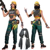 Valorant Raze Cosplay Costume Raze Cosplay Outfit for Women Anime Convention Clothes