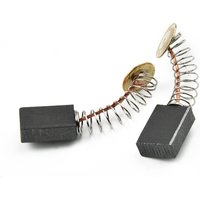 Rotary Accessories Repairing Carbon Brush Parts 6*12*17mm Set Electric Tools Motor Saw Kit Replacement Practical