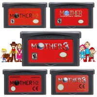 Mother Series GBA Game Card Cartridge 32-Bit Video Game Console Card Mother 1 2 3 USA/EUR/Version Gray Shell for GBA NDS