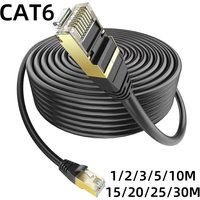 5/10/15/20/25/30M Ethernet Cable Cat 6 Flat Long High Speed Network Cable Rj45 Connectors for Router Modem Cable Ethernet Cat 6