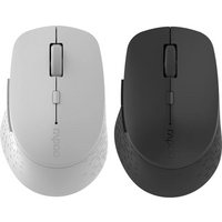 Rapoo M300G Multi-Mode 2.4G Wireless and Bluetooth 4.0/5.0 Wireless Mouse 2400DPI Ergonomic Silent Mouse for Computer PC Laptop