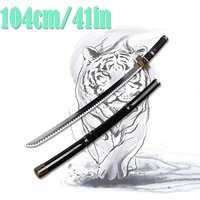 41Inch 104cm Zoro Anime Cosplay Katanas Purple Enma Sandai Kitetsu Stage Role Play Props Sword
