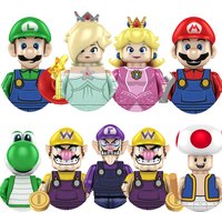 Bricks for Princess Snow White and The Seven Dwarfs Toy Gifts Building Blocks DIY Mini Actiion Figures for Christmas Gifts
