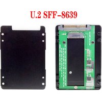 M.2 NVME PCIe SSD to U.2 SFF-8639 2.5" Hard Disk Enclosure Case Converter Adapter (U.2 SFF-8639 is not SATA)