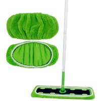2pcs Flat Mop Replacement Cloth Cover Reusable Microfiber Cleaning Pad Mop Cloths for Swiffer Sweeper XL Accessories
