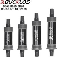 BUCKLOS Bicycle BSA Bottom Bracket BB68 BB80 BB90 BB100 BB110 BB120 Square Hole Bicycle Bottom Bracket Road Mountain Bike BB