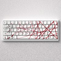 73 Keys PBT Dye Sublimation Cherry Yuzuriha Inori Anime for 60 65 68 Layout Mechanical Keyboard GK61 Anne Pro 2