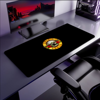 G-Guns N Roses Rock Music Band Mouse Pad Non-slip Thickened Large Writing Lockedge Office Student Gaming Cushion MousePad