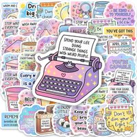 50-100PCS Cartoon Cute and Inspirational Laboratory Stickers DIY Decoration Notebook Skateboard Computer Stickers