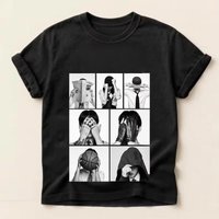 South Korean Boy Band Kpop's T-shirt Design for Summer 2026 Is 100% Cotton Unisex High-quality Men's Clothing