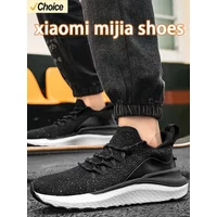 NEW Mijia Sport Shoes 4 Lightweight Ventilate Elastic Knitting Leisure Shoes Breathable Non Slip Sneaker Running Trainer Sneaker