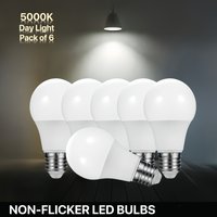 6PCS E27 E14 B22 LED Bulb AC220/110V 3/6/9/12/15/18/20W 6500K/4000K/3000K LED Light Bulb Suitable for Living Room Home Indoor