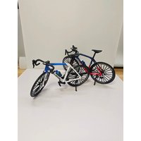 AliExpress YJLETOY 1:6 Model Mini Alloy Bicycle Diecast Metal Toy Bikes Mountain Finger Bicycle Simulation Collection Gifts Toys Boys