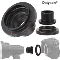 Datyson 1.25" Telescope to T2 Camera Adapter Kit (5P0012B+) - 31.7mm Focuser to M42x0.75mm Thread for Astrophotography