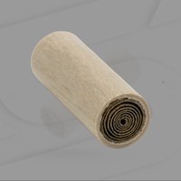 10Pcs Reusable D11mm H30mm Wood Uncoated Spiral Tips Cig Pipe Filter Tips Round Mouth