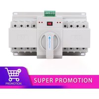63A 125A 2P 3P 4P ATS Dual Power Automatic Transfer Switch 380V 400V Type CB MINI Auto Sal Switches Circuit Breaker