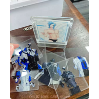 Anime Game Genshin Impact Il Dottore Acrylic Stand Outfit Change Desk Decor Standing Sign Accessories Cosplay Birthday Gift