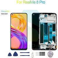 For RealMe 8 Pro Screen Display Replacement 2400*1080 RMX3081For RealMe 8 Pro LCD Touch Digitizer Assembly