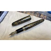 Chinese handmade lacquer painted, ,no clip Jinhao 9056 wood fountain pen with painted