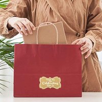 Thank You for Celebrating with Us Stickers 500pcs/roll Gift Envelopes Biscuit Cooking Wrapping Accessory for New high quality