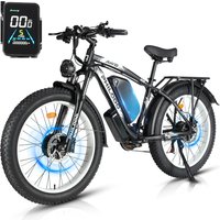 AliExpress NONE Electric Bike 3000W Peak Power Brushless Motor 48V26AH Lithium Battery AWD Bicycle Adult with Dual Battery 26