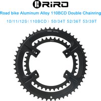 RIRO Road Bike 4 Bolts 110BCD Chainring 105 FC-R7000 / ULTEGRA FC-R8000 / DURA-ACE FC-R9100 Asymmetric 50-34T 52-36T 53-39T