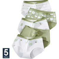 5Pcs/Set Cotton Women Panties Breathable Underwear Cute Bow Print Girls Briefs Sexy Low Waist Underpants Soft Female Lingerie