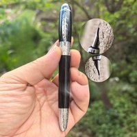 Long Knife Willow Leaf Pen Clip Metal Fountain Pens Hand-polished Calligraphy No.6 1.0mm Nib Office Supplies Ink Pen Stationery