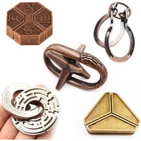 Metal Puzzle Toys For Children Adults Rompecabezas Metalico 3D IQ Brain Teaser Casse Tete Juguetes Y Aficiones игрушки для детей
