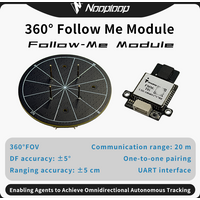 Follow-Me 360° Omnidirectional Following & Idle Cycle UWB Indoor Ranging DF Module