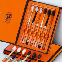 6pcs/box toothbrush set home oral cleaning care soft bristle cleaning teeth tools suitable for adults daily life use