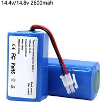 14.4/14.8V 2600mah Lithium Battery for ILIFE A4 A4s V7 A6 V7s Plus Robot Vacuum Cleaner INR18650 M26-4S1P Battery