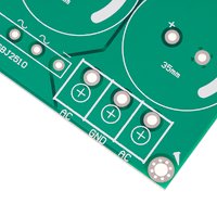 1pcs 25A Single AC-DC Audio Amplifier Rectifier Filter Power Supply Board Bare PCB Electric Accessories