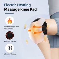 3-in-1 Wireless Knee Massager, 3 Gear Heated Smart Air Pressure & Vibration 3D Kneading for Shoulder Elbow , Portable Design
