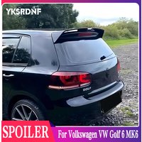 Rear Roof Spoiler Lip Wings Spoiler For Volkswagen VW Golf 6 MK6 2008 2009 2010 2011 2012 Car Rear Roof Spoiler