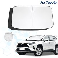 Car Windshield SunShade Anti-UV Reflector Visor For Toyota RAV4 2001-2019 2020 2021 2022 2023 Interior Sun Protector Accessories